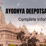 Ayodhya Deepotsav 2025 mein 26 lakh diyoon se jagmagaata Saryu Ghat aur Ram Mandir ka drishya