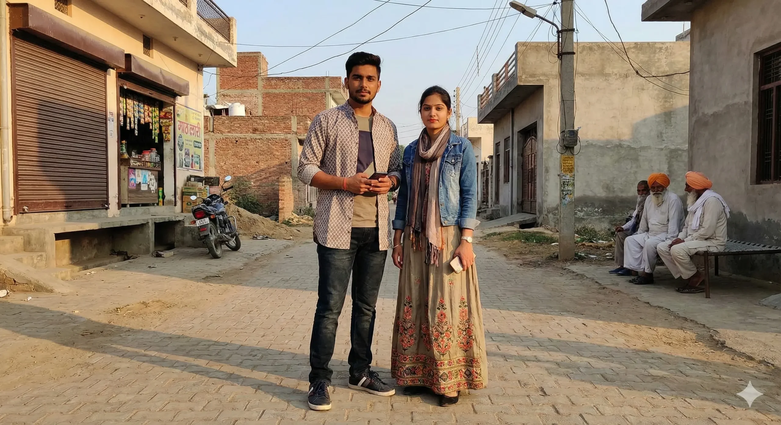 हरियाणा में बदलती युवा संस्कृति को दर्शाती 2025 की मॉडर्न और देसी स्टाइल वाली युवा पीढ़ी की तस्वीर